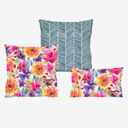 Trio Promocional - Almofada Linho - Estampa Digital 63